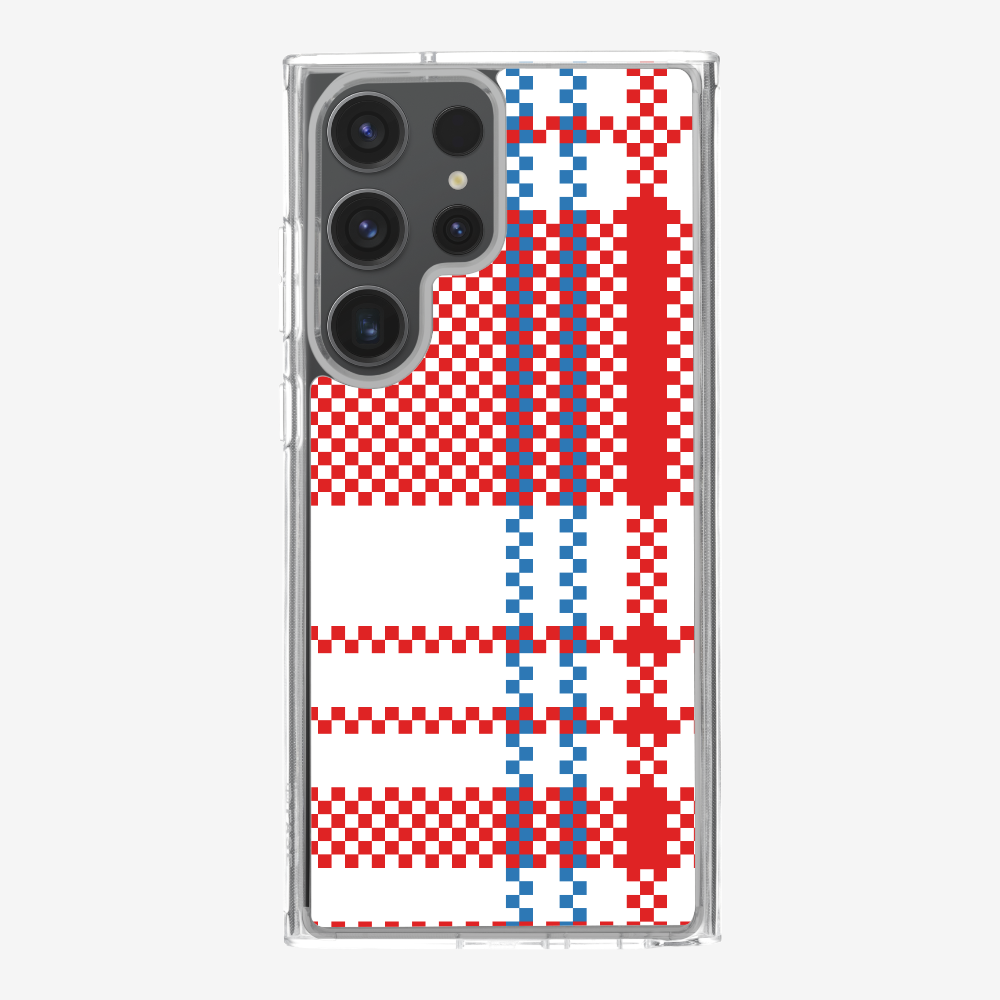 Red-white-blue (Red Tone) Phone Case