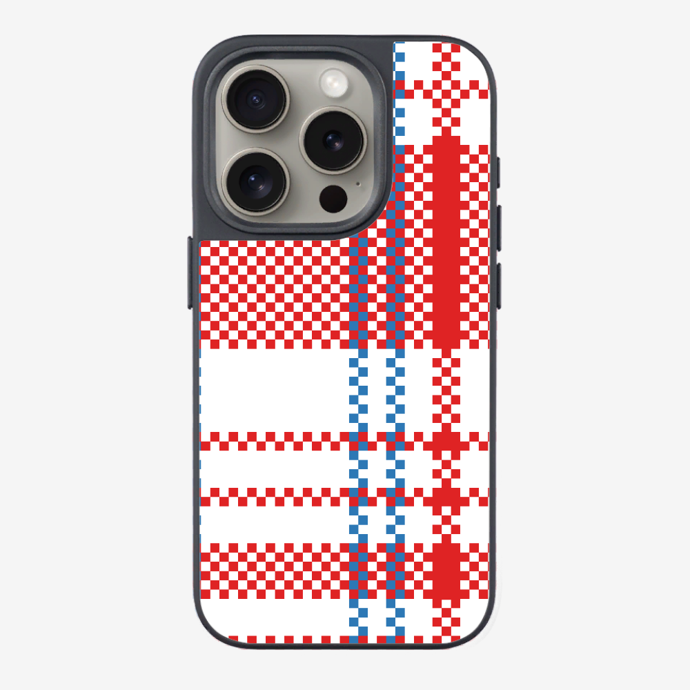 Red-white-blue (Red Tone) Phone Case