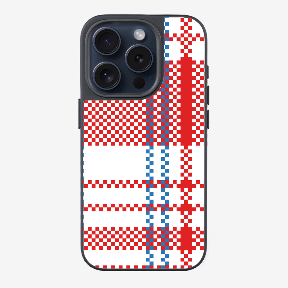 Red-white-blue (Red Tone) Phone Case