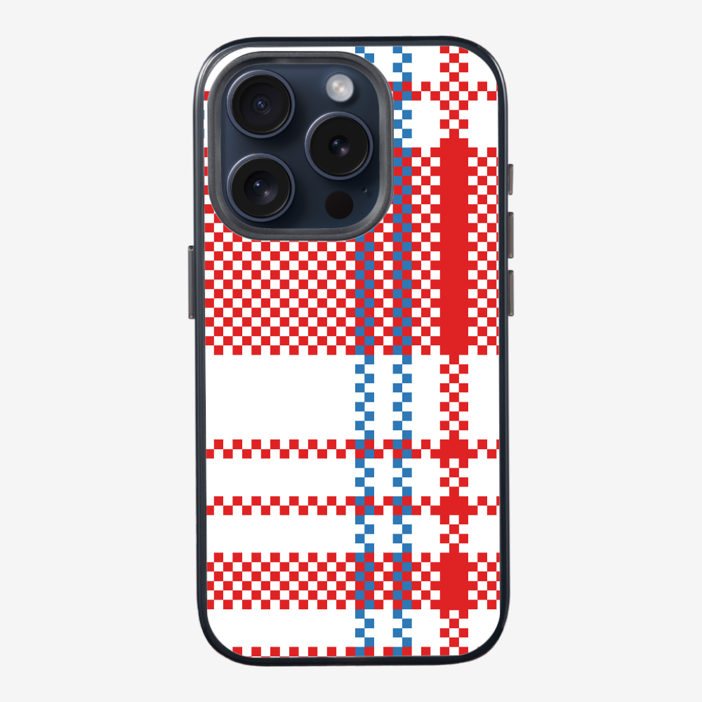 Red-white-blue (Red Tone) Phone Case