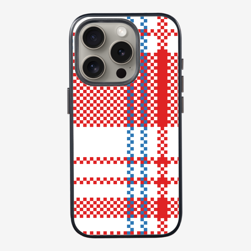 Red-white-blue (Red Tone) Phone Case