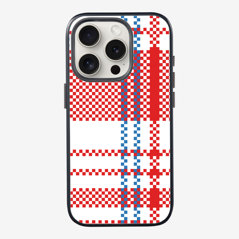 Red-white-blue (Red Tone) Phone Case