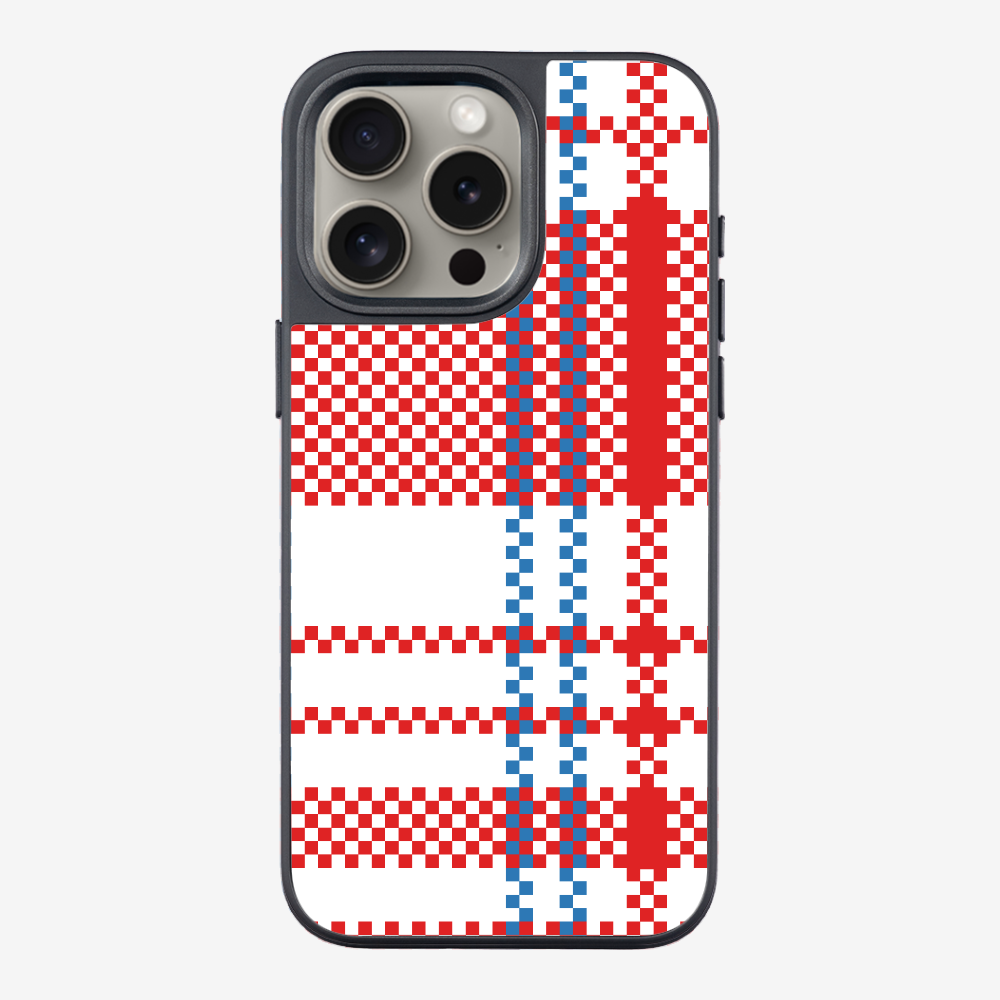 Red-white-blue (Red Tone) Phone Case