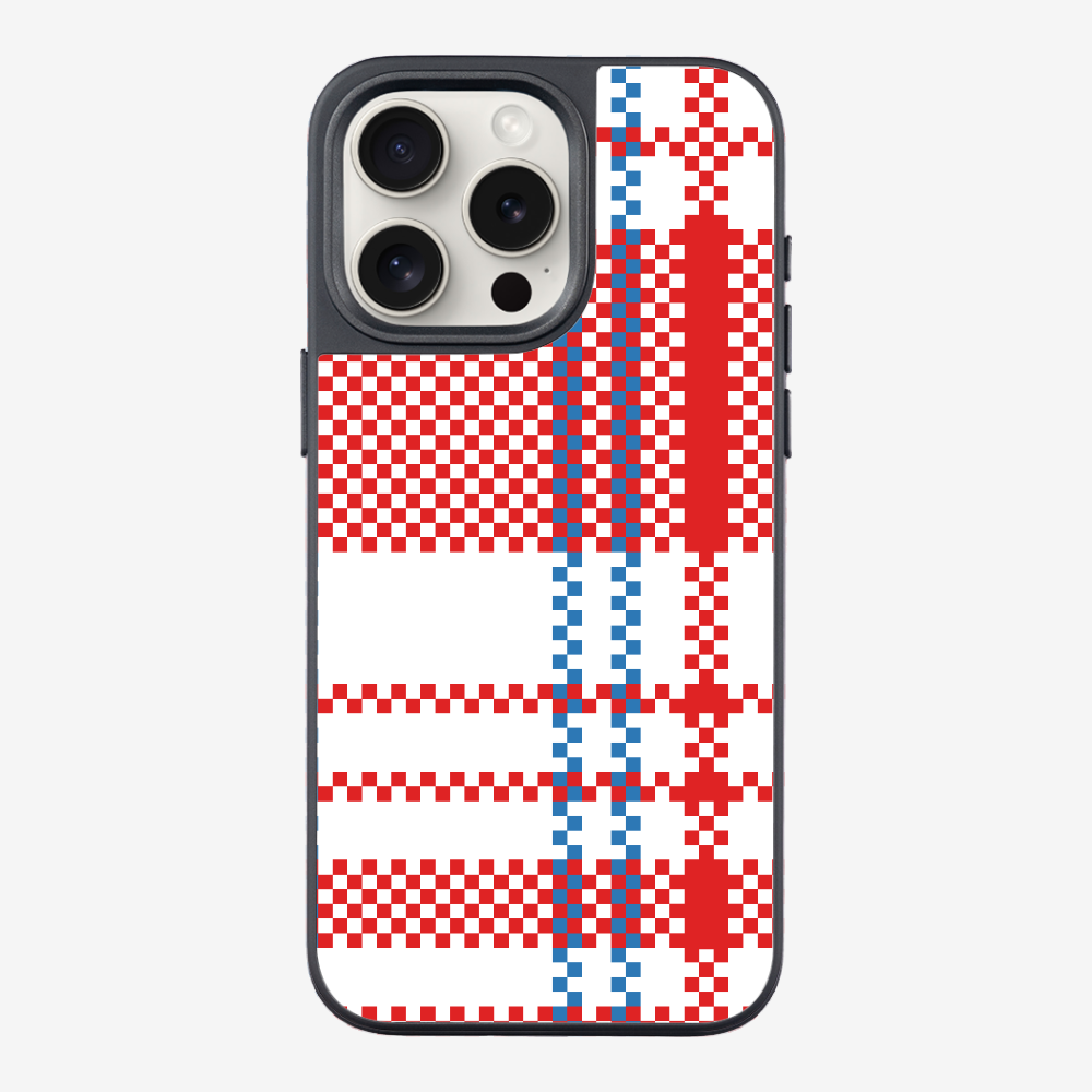 Red-white-blue (Red Tone) Phone Case