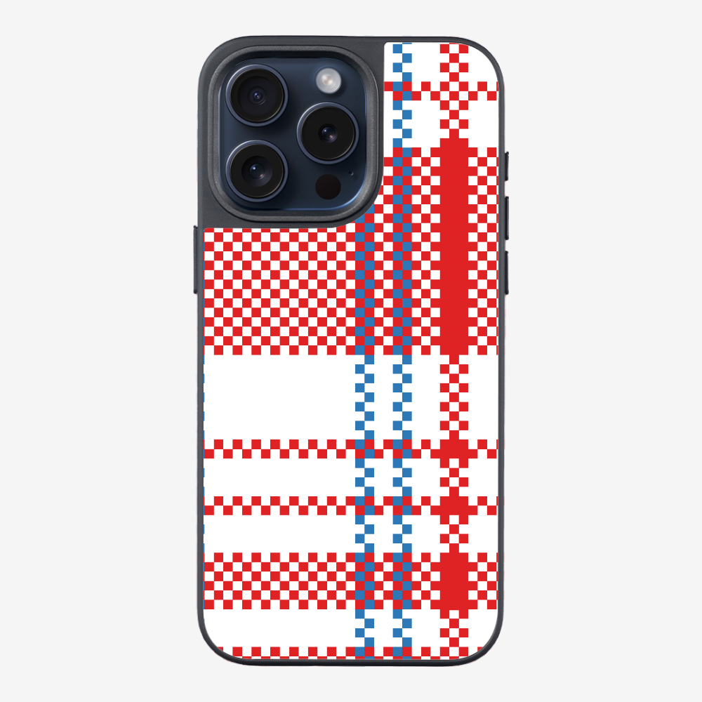 Red-white-blue (Red Tone) Phone Case