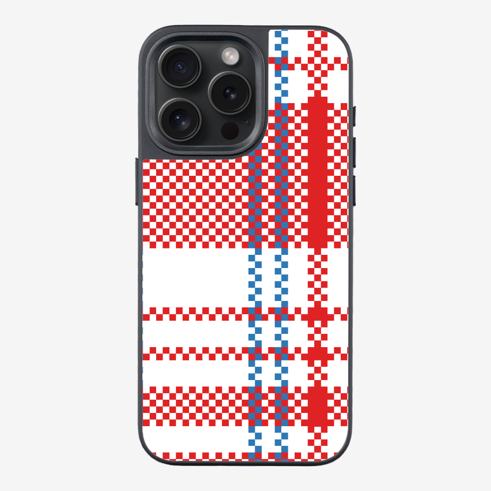 Red-white-blue (Red Tone) Phone Case