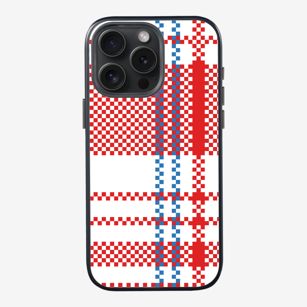 Red-white-blue (Red Tone) Phone Case