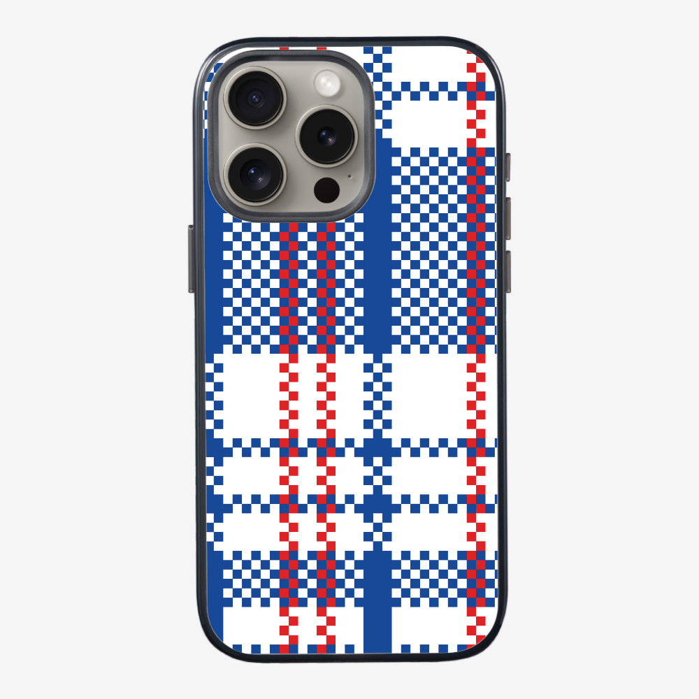 Red-white-blue (Blue Tone) Phone Case