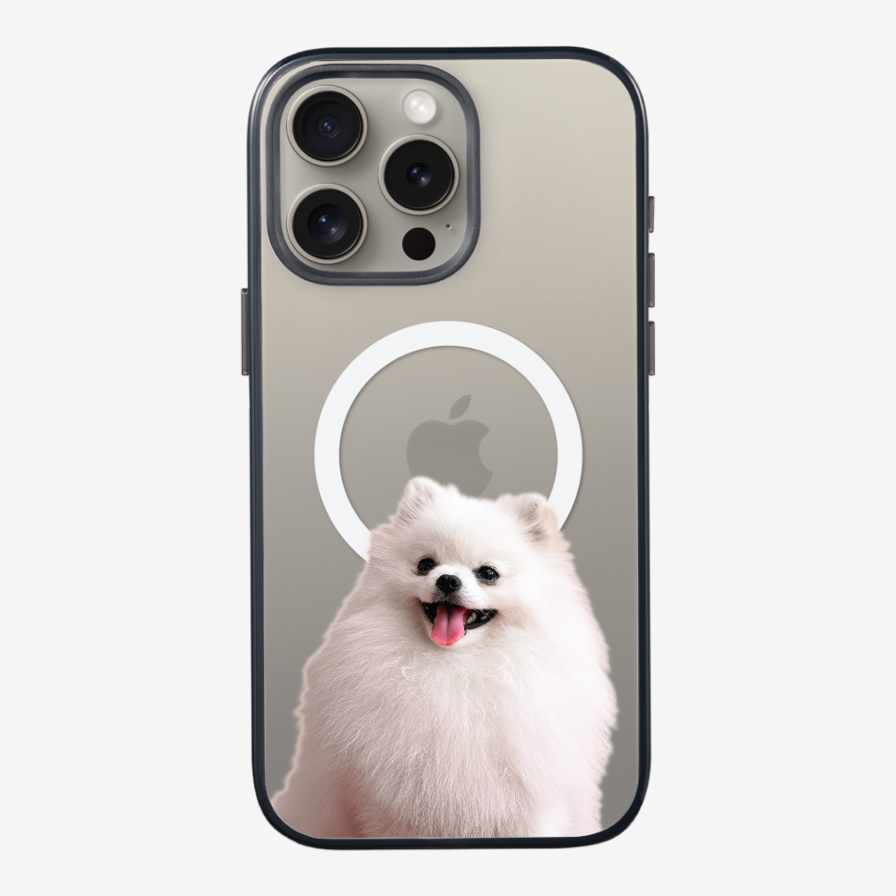 Pomeranian (Transparent) Phone Case