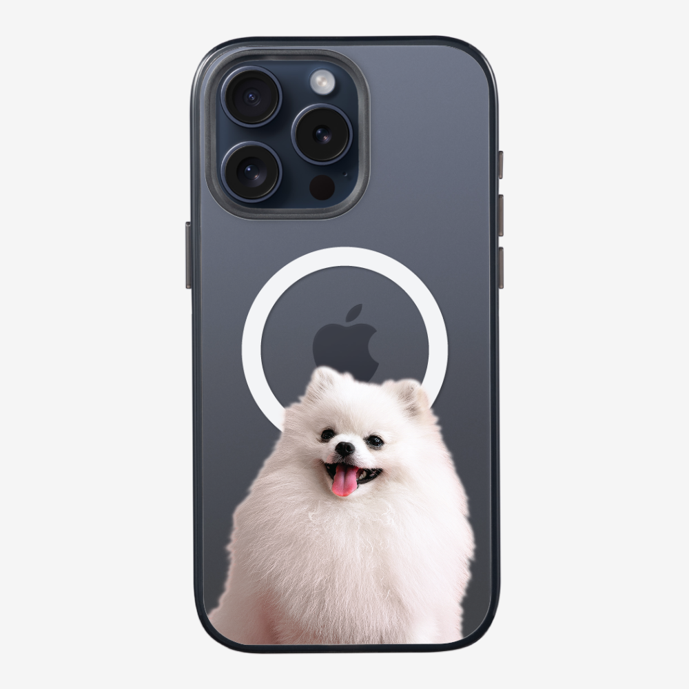 Pomeranian (Transparent) Phone Case