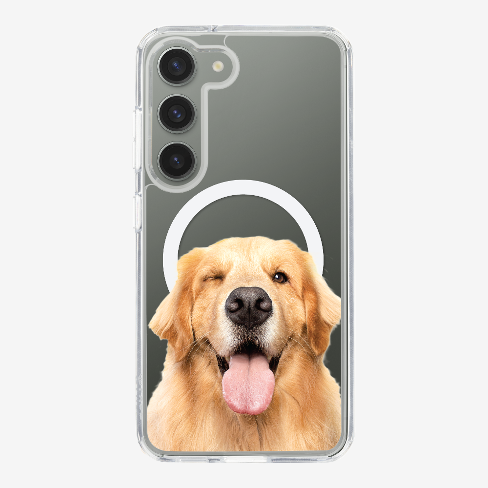 Golden Retriever (Transparent) Phone Case