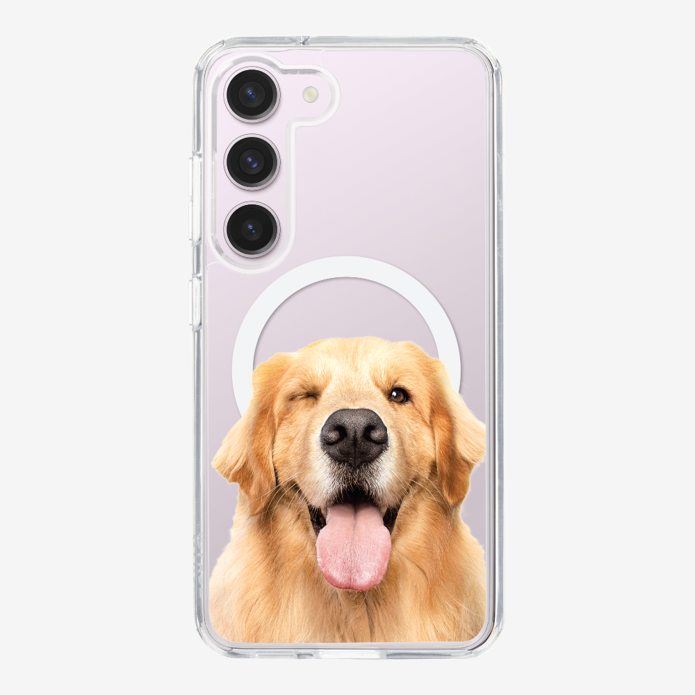 Golden Retriever (Transparent) Phone Case