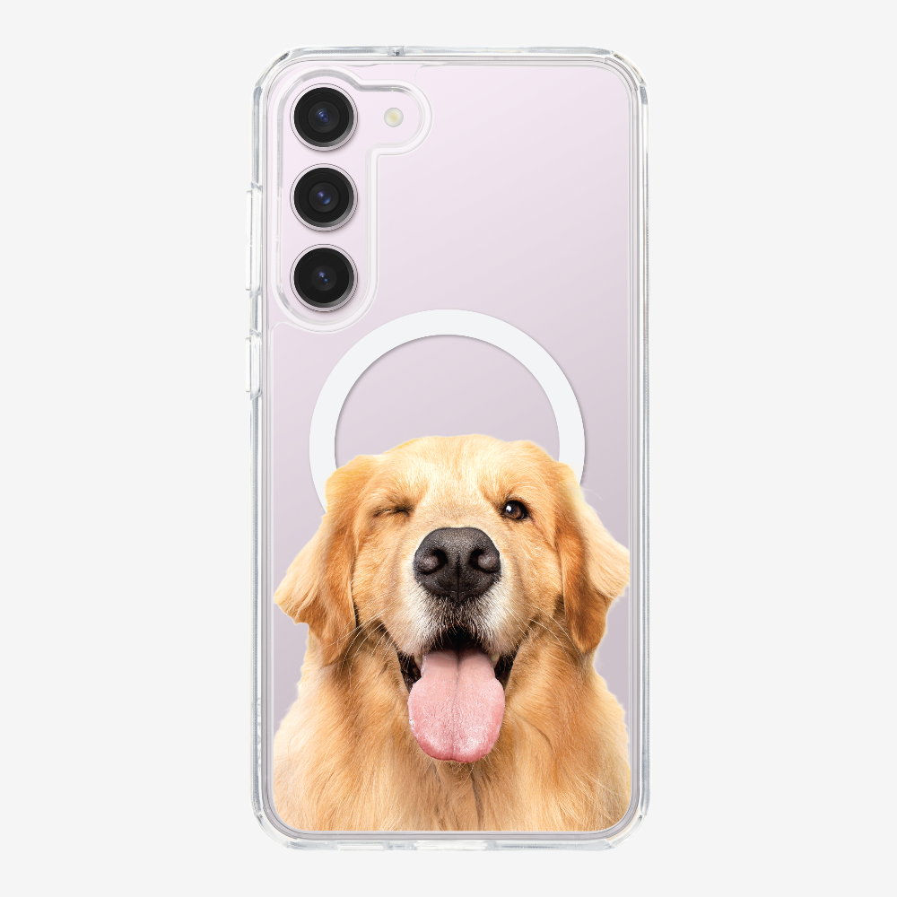 Golden Retriever (Transparent) Phone Case