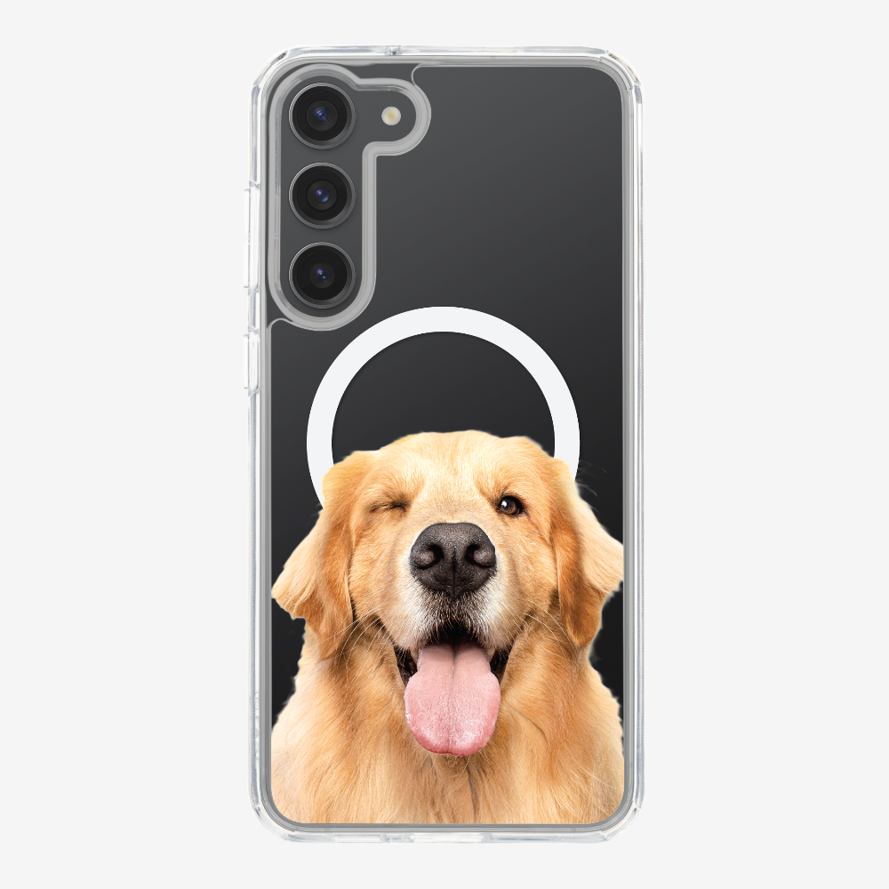 Golden Retriever (Transparent) Phone Case