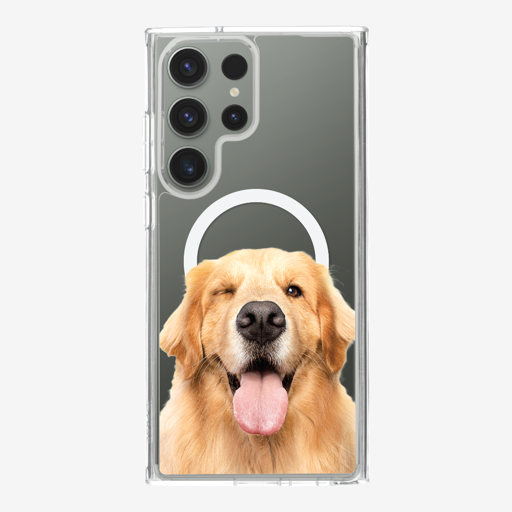 Golden Retriever (Transparent) Phone Case