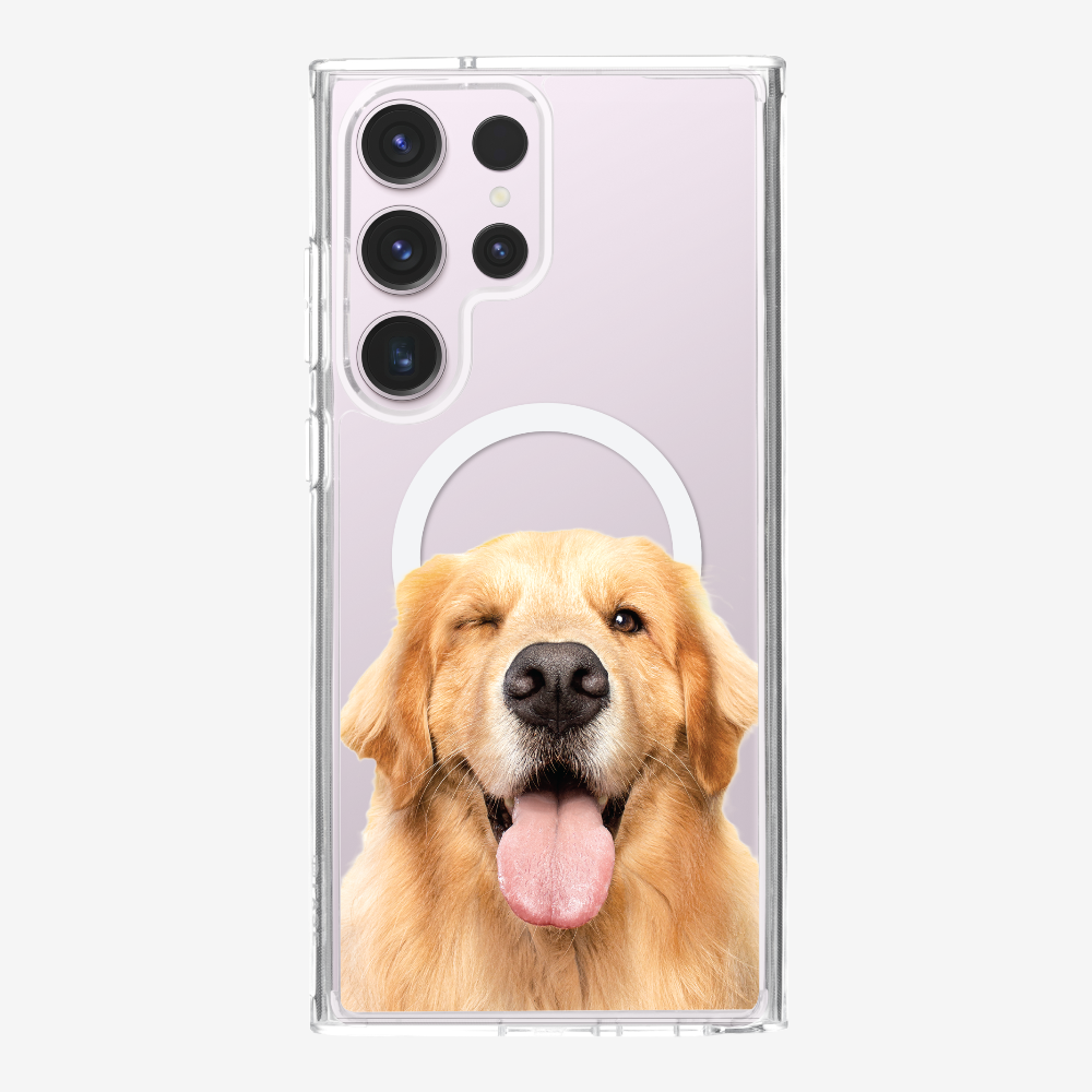 Golden Retriever (Transparent) Phone Case