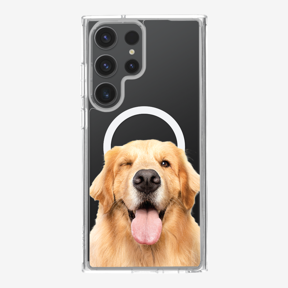 Golden Retriever (Transparent) Phone Case