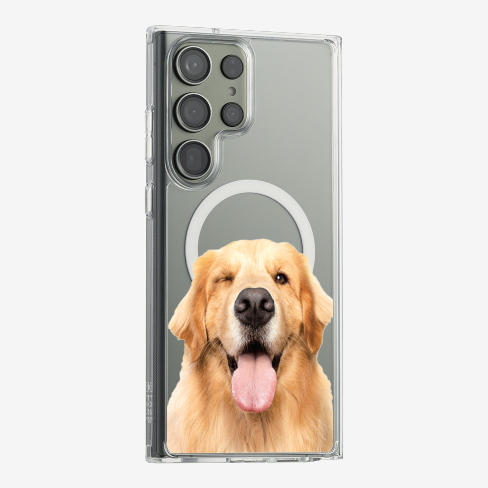 Golden Retriever (Transparent) Phone Case