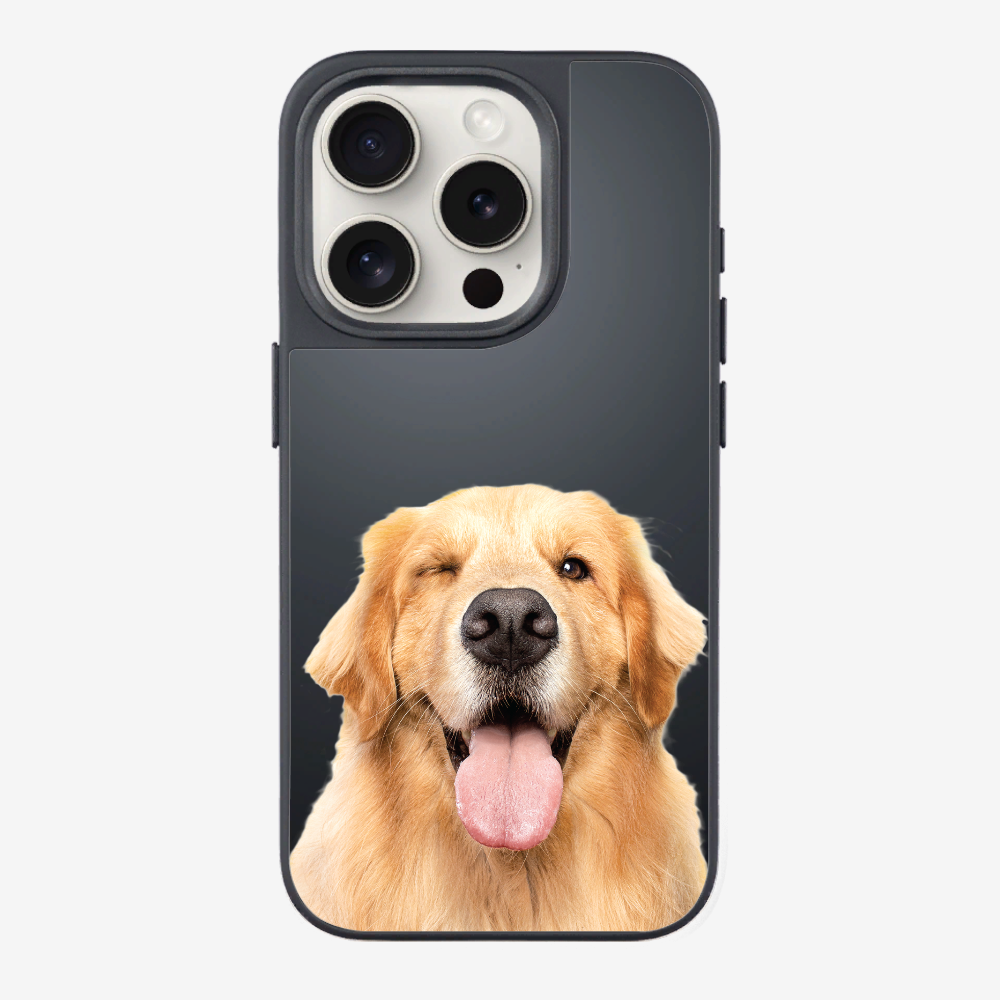 Golden Retriever (Transparent) Phone Case