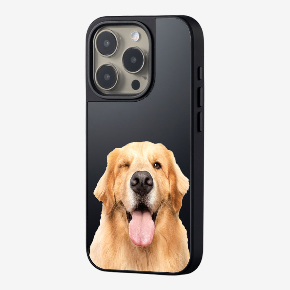 Golden Retriever (Transparent) Phone Case