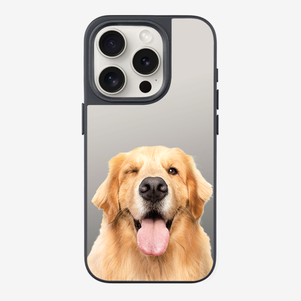 Golden Retriever (Transparent) Phone Case