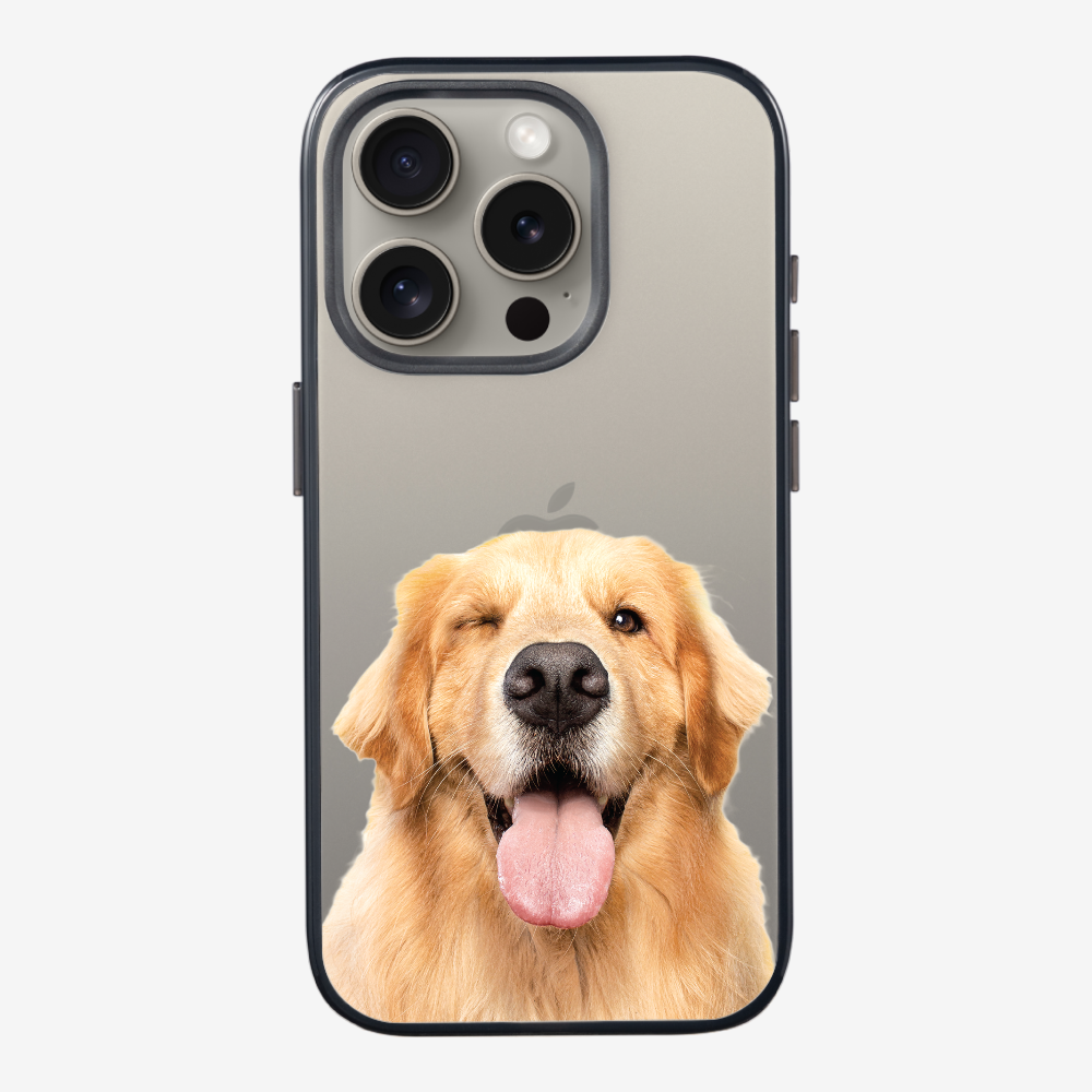 Golden Retriever (Transparent) Phone Case