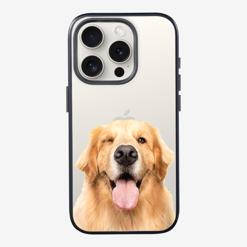 Golden Retriever (Transparent) Phone Case