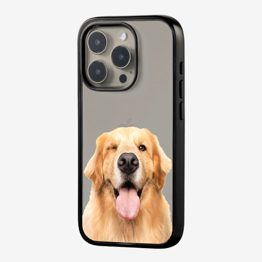 Golden Retriever (Transparent) Phone Case