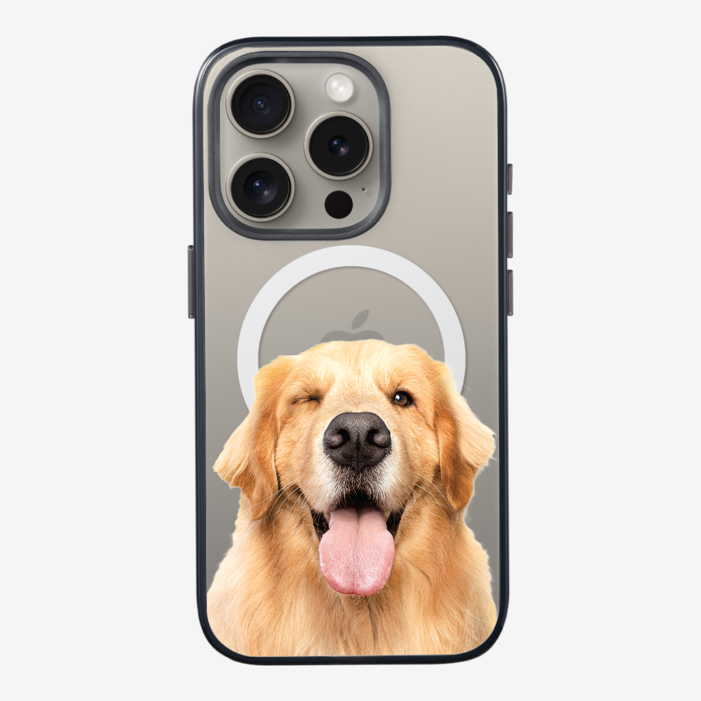 Golden Retriever (Transparent) Phone Case