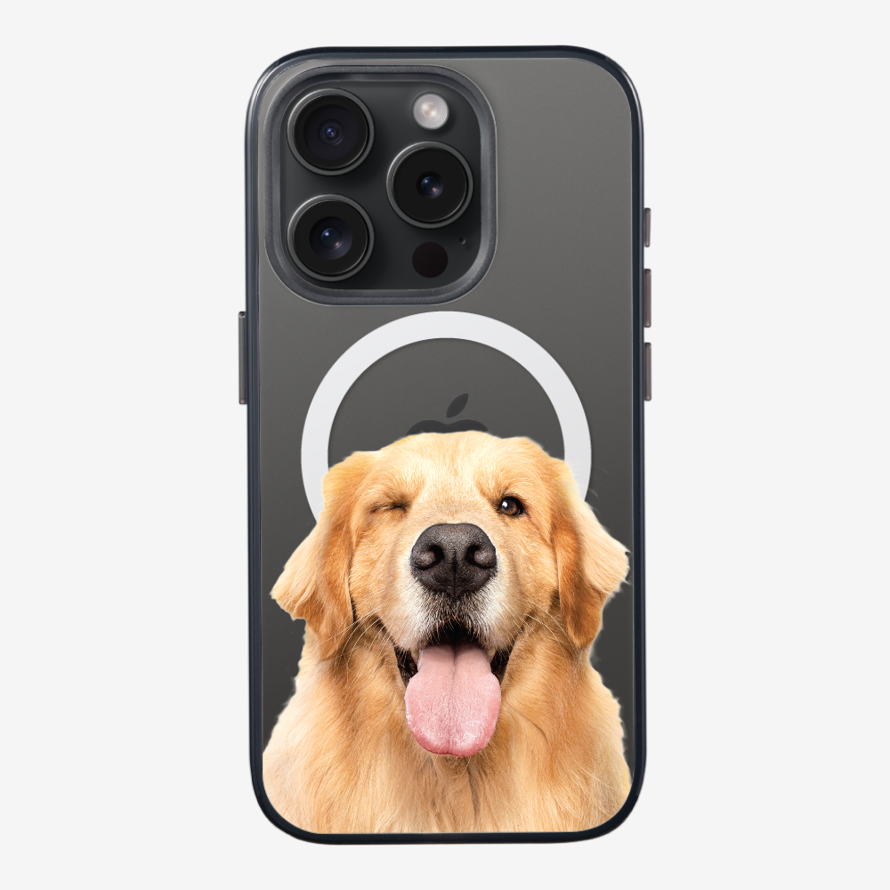 Golden Retriever (Transparent) Phone Case