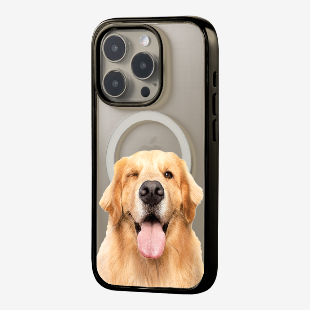 Golden Retriever (Transparent) Phone Case