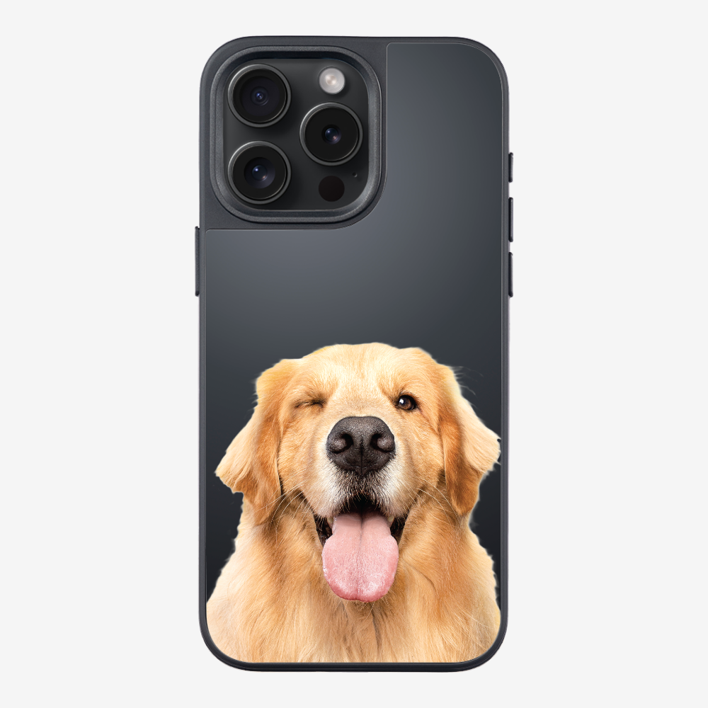 Golden Retriever (Transparent) Phone Case