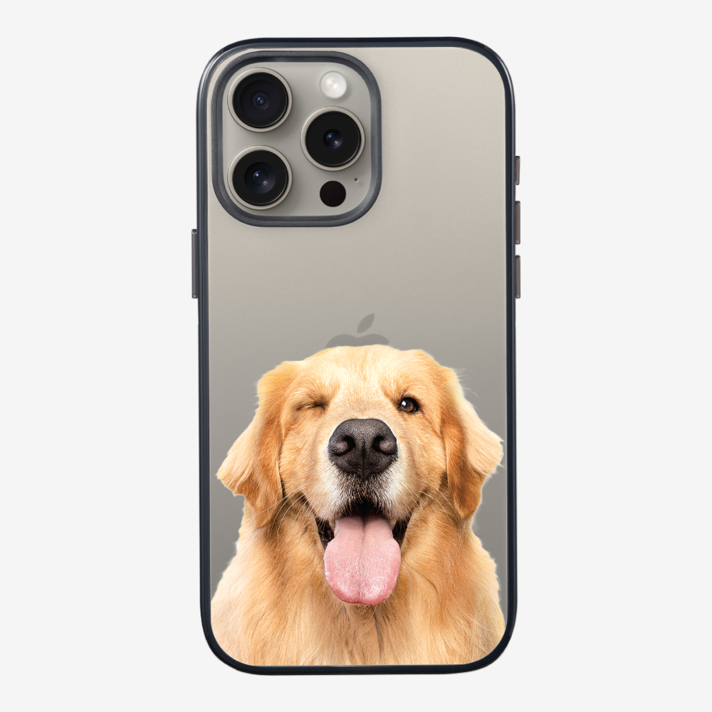 Golden Retriever (Transparent) Phone Case