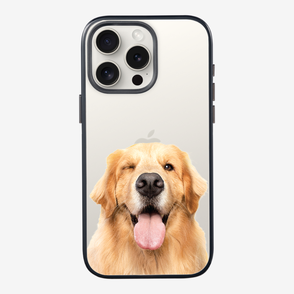 Golden Retriever (Transparent) Phone Case