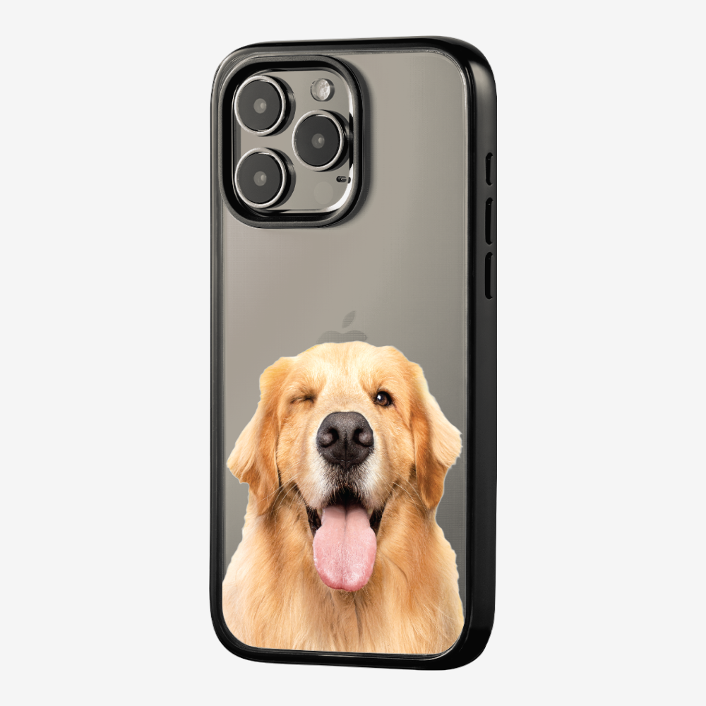 Golden Retriever (Transparent) Phone Case