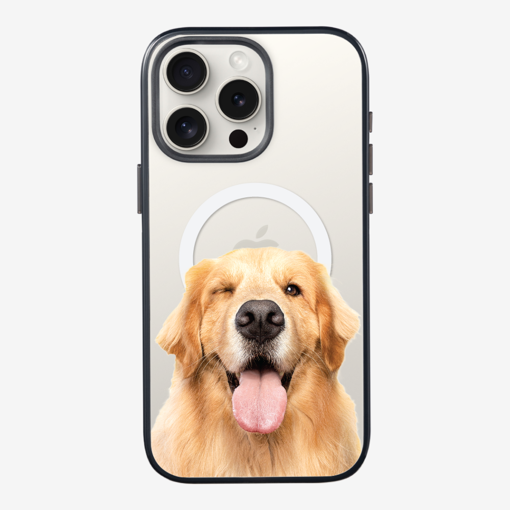 Golden Retriever (Transparent) Phone Case