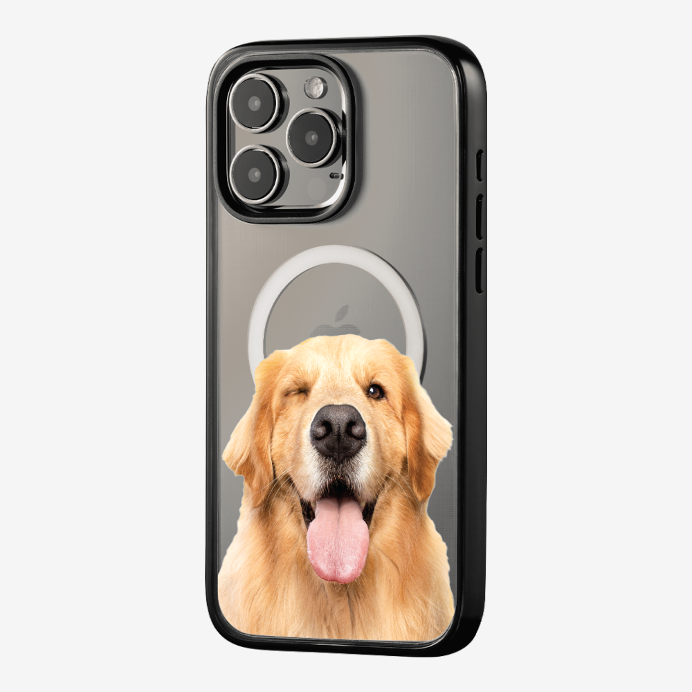 Golden Retriever (Transparent) Phone Case