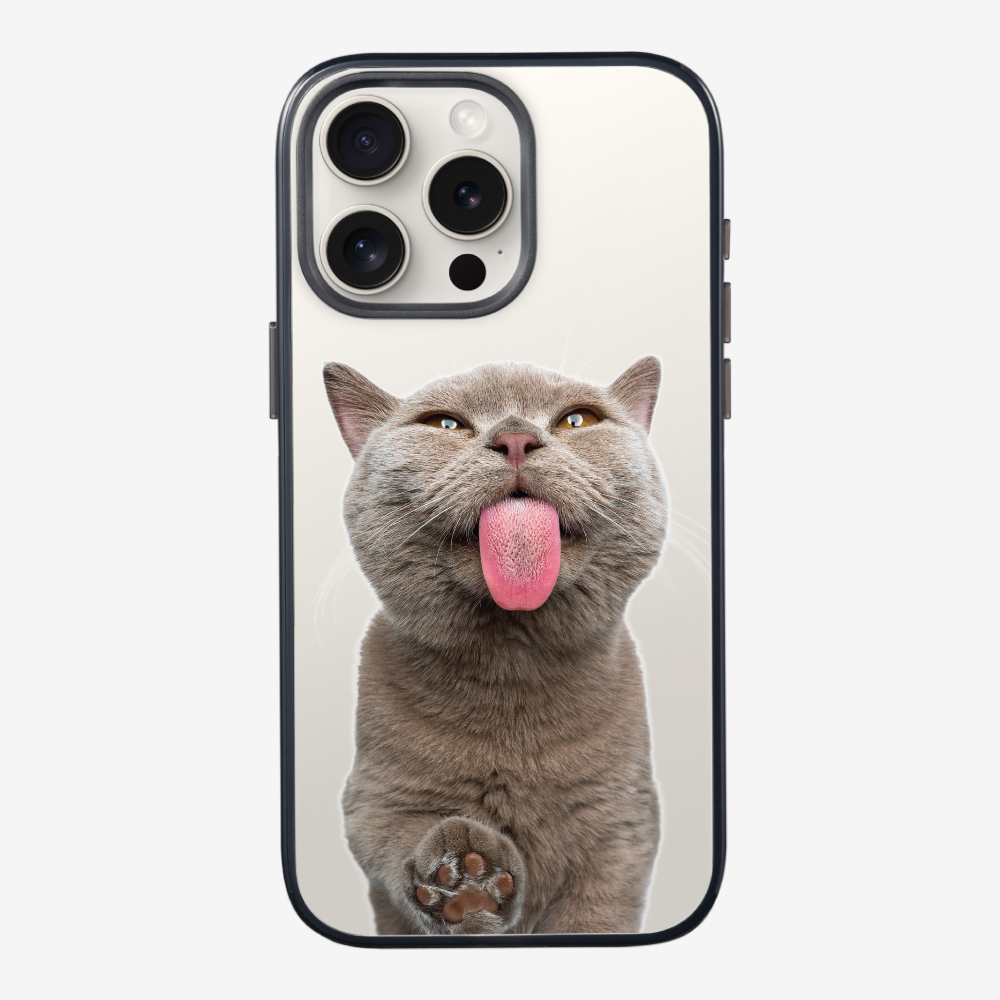 British Shorthair Kitten (Transparent) Phone Case