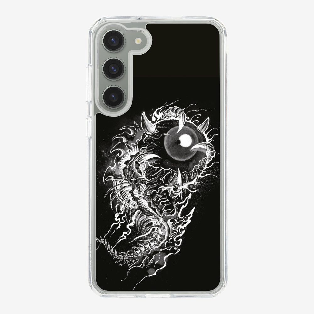 Fish Monster (Black) Phone Case