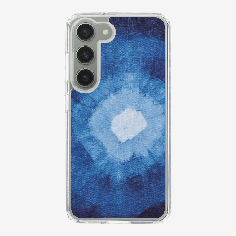 Blue Splash Ink Phone Case