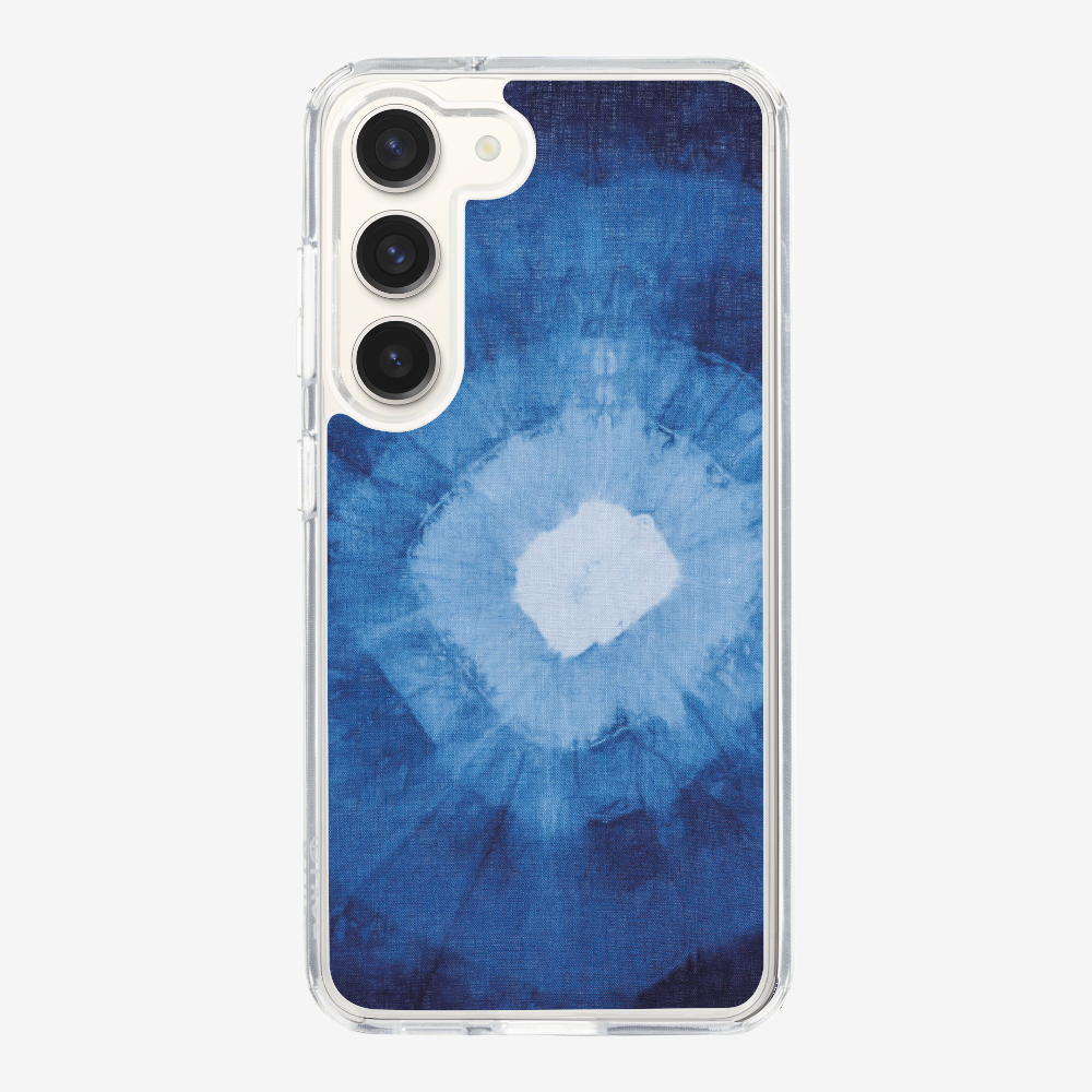 Blue Splash Ink Phone Case