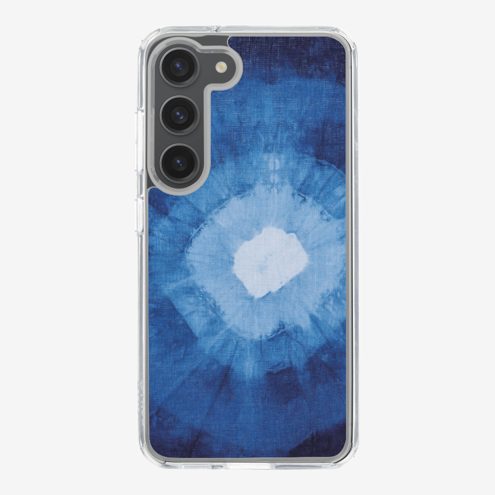 Blue Splash Ink Phone Case