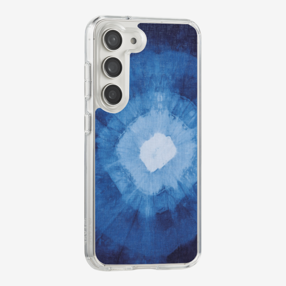 Blue Splash Ink Phone Case
