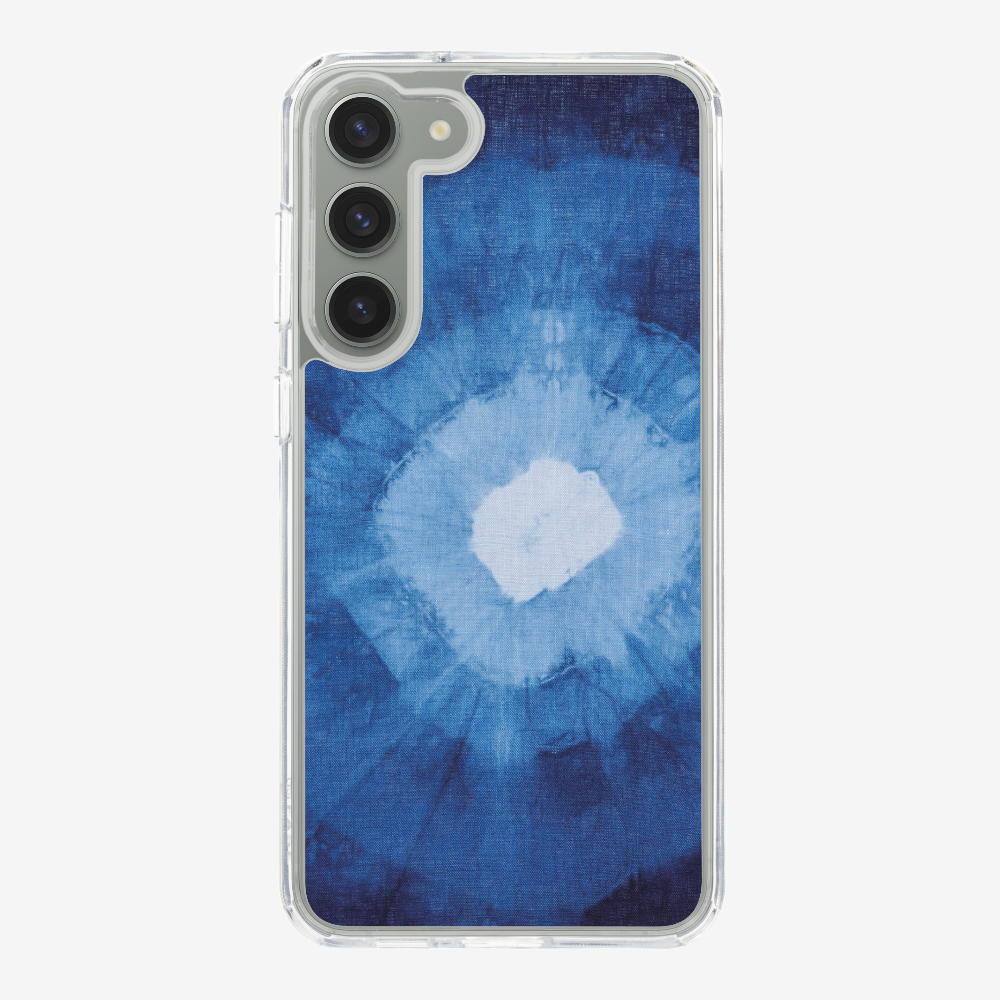 Blue Splash Ink Phone Case