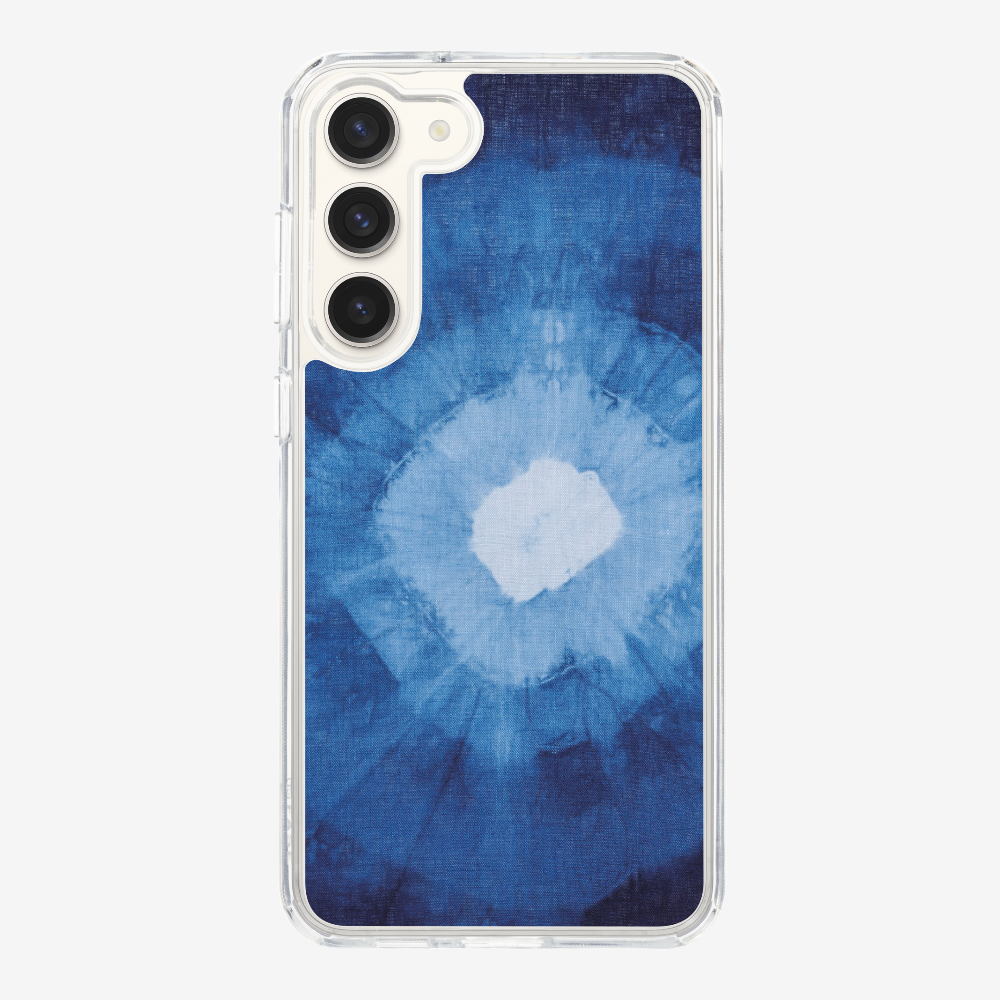 Blue Splash Ink Phone Case