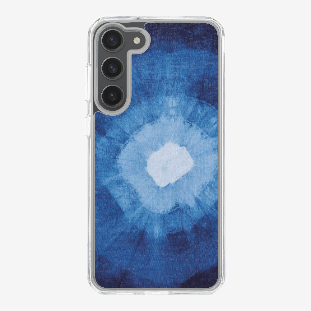 Blue Splash Ink Phone Case