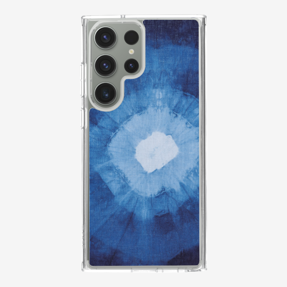 Blue Splash Ink Phone Case