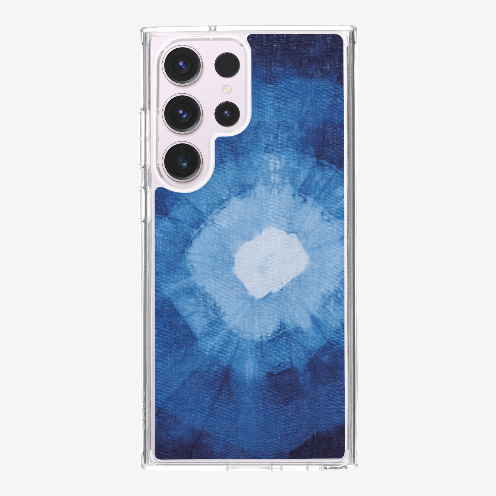 Blue Splash Ink Phone Case