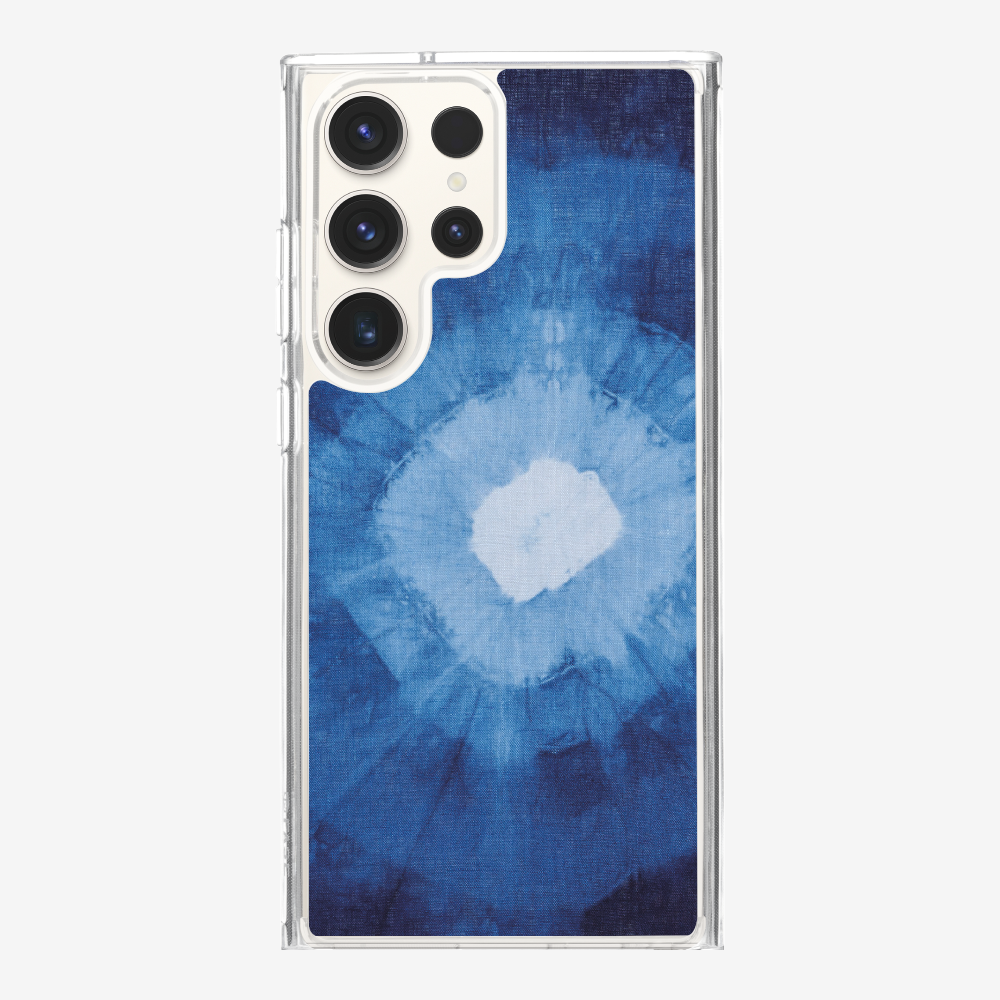 Blue Splash Ink Phone Case