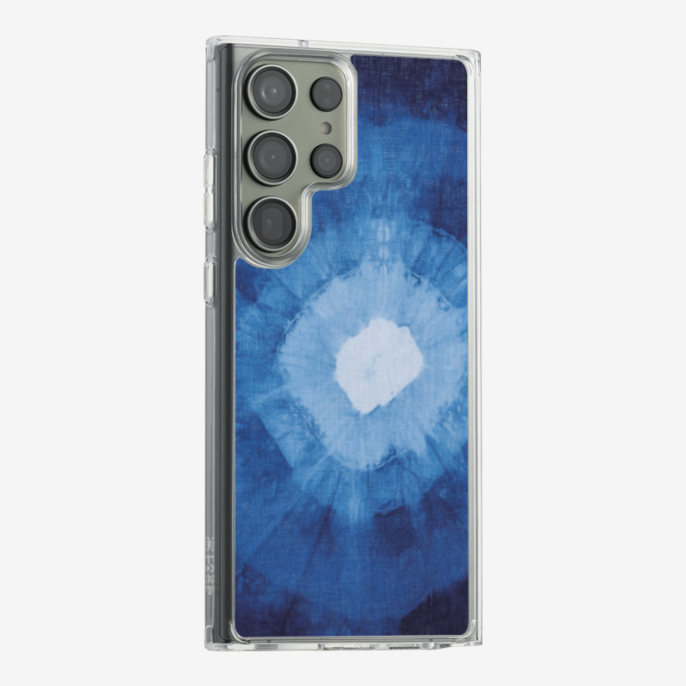 Blue Splash Ink Phone Case